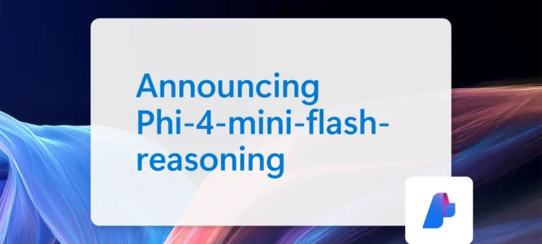 مايكروسوفت تكشف Phi‑4‑mini‑flash‑reasoning للأجهزة المحمولة