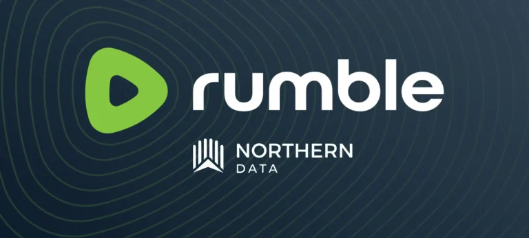 Rumble وNorthern Data تدرس عرضًا بقيمة 1.2 مليار