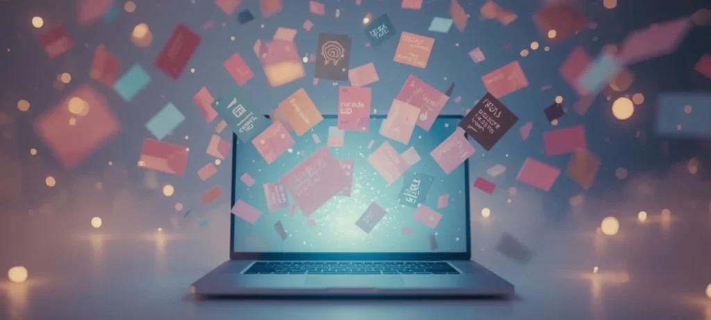 بطاقة تهنئة بالذكاء الاصطناعي