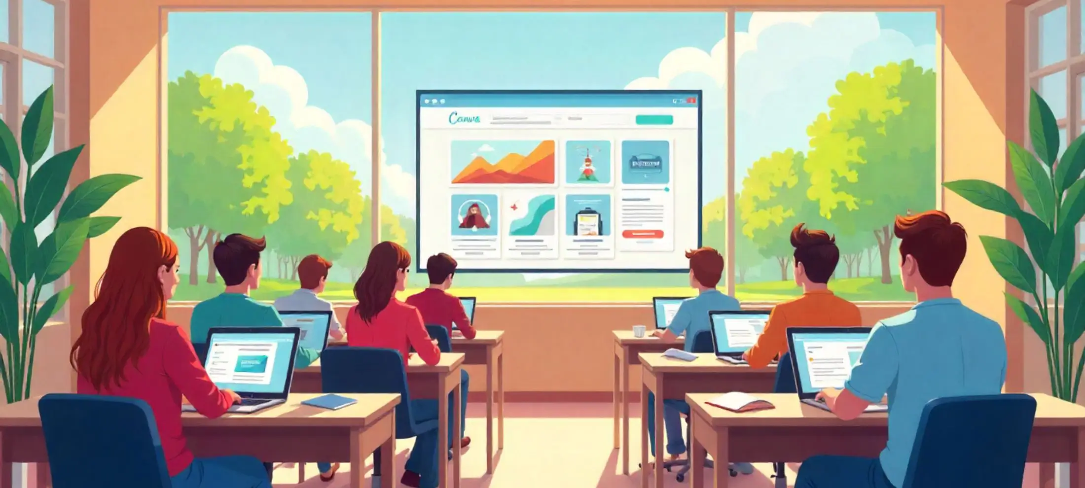 استخدامات كانفا في التعليم