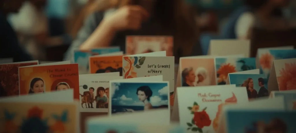 بطاقة تهنئة بالذكاء الاصطناعي