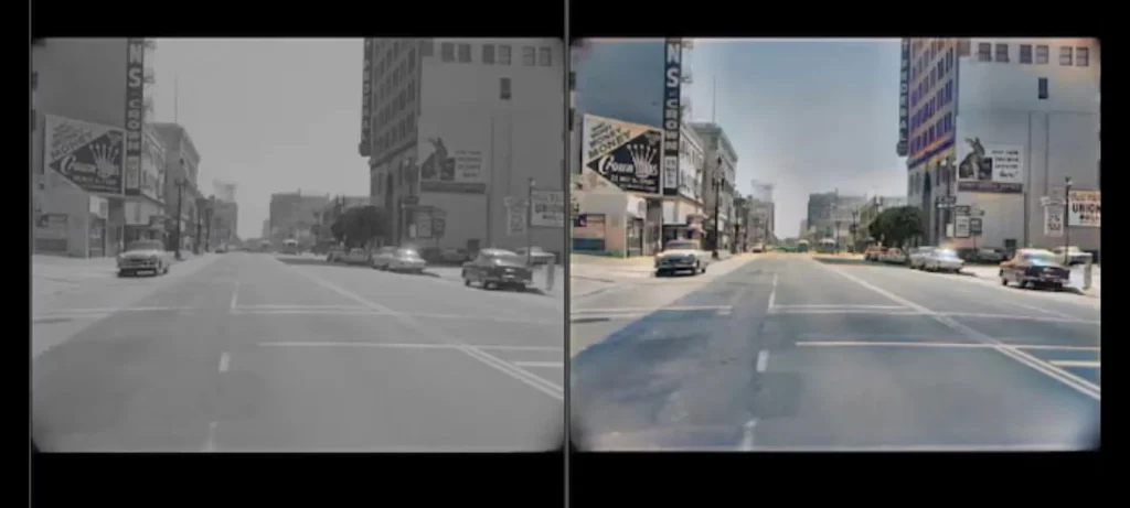 تلوين الفيديو بالذكاء الاصطناعي