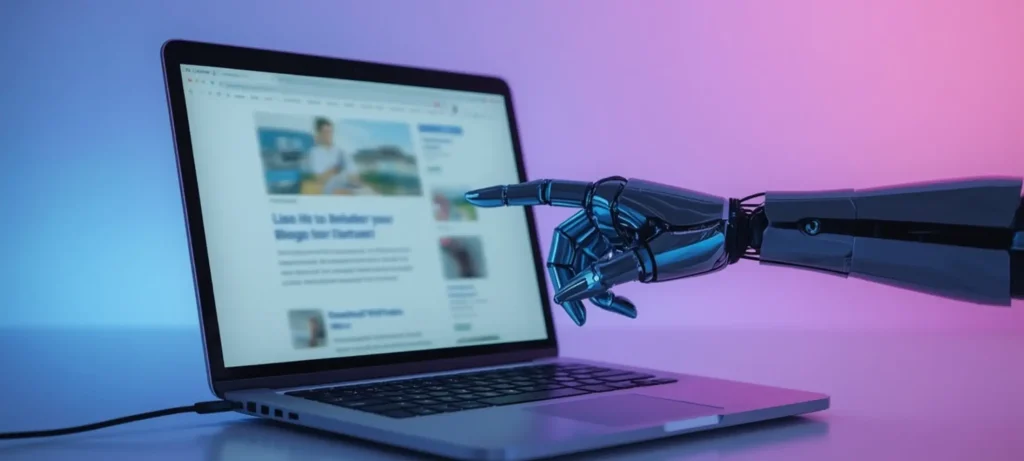 مدونات بالذكاء الاصطناعي