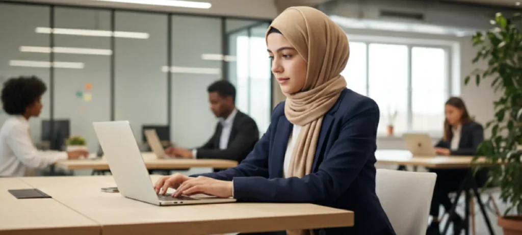 صور بنات محجبات بالذكاء الاصطناعي