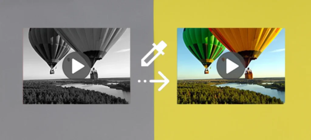 تلوين الفيديو بالذكاء الاصطناعي