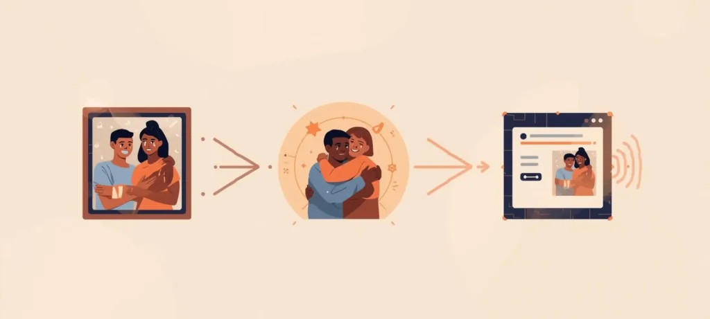 ترند العناق بالذكاء الاصطناعي مجانا