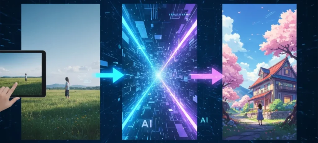 تحويل الصور بالذكاء الاصطناعي مجانًا