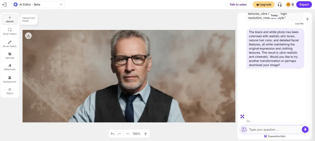 ترميم الصور القديمة بالذكاء الاصطناعي