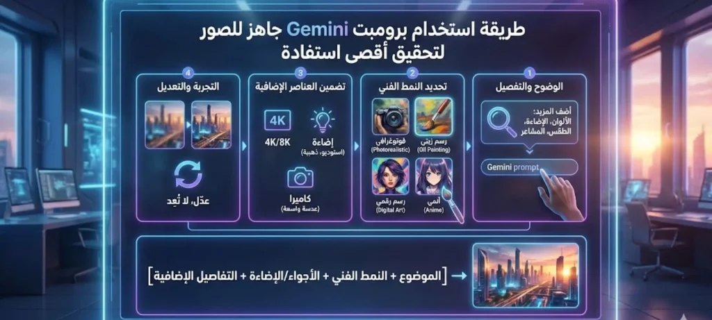 برومبت Gemini جاهز للصور