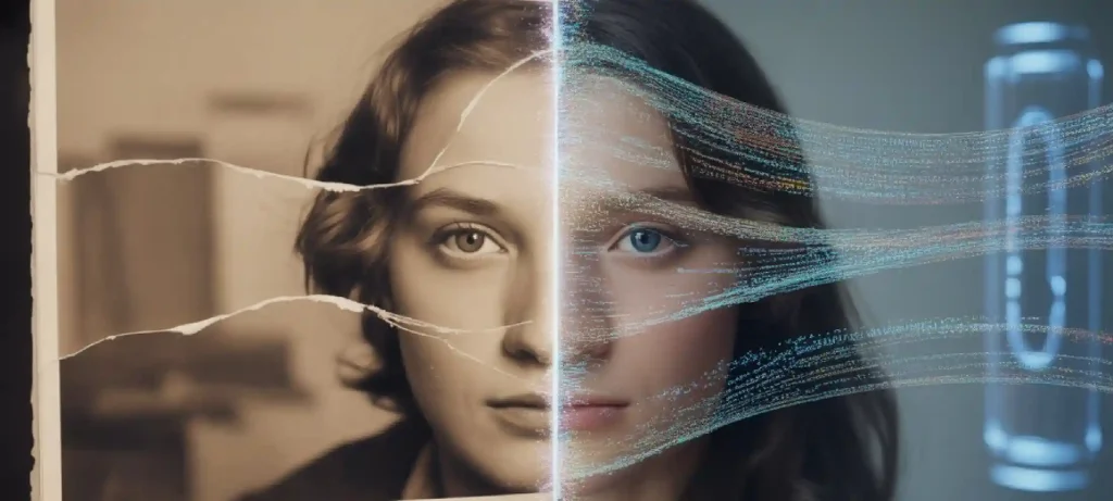 برومبت ترميم صور قديمة