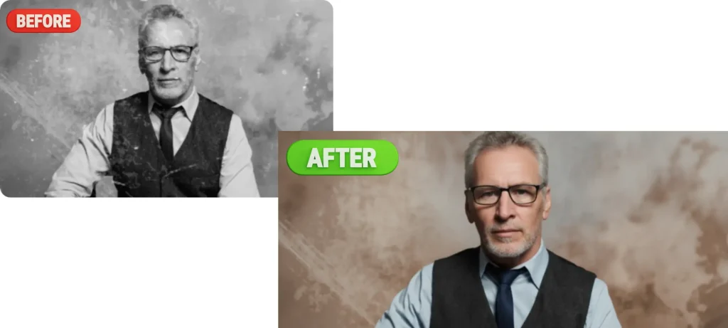 ترميم الصور القديمة بالذكاء الاصطناعي