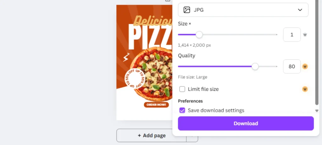 تصميم صورة إعلان بالذكاء الاصطناعي