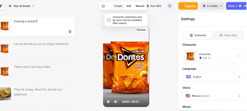 عمل اعلان بالذكاء الاصطناعي مجانا