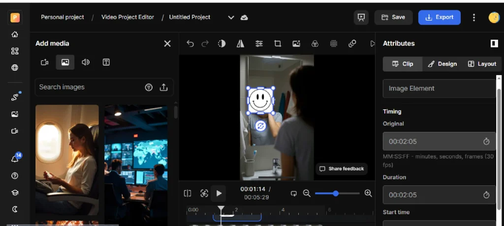 طريقة تركيب صورة على فيديو