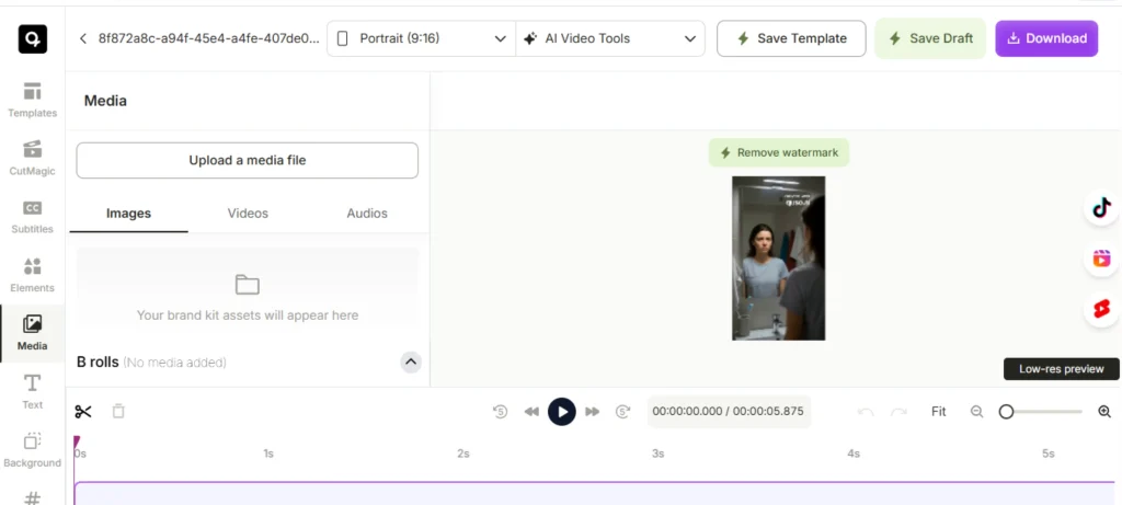 طريقة تركيب صورة على فيديو