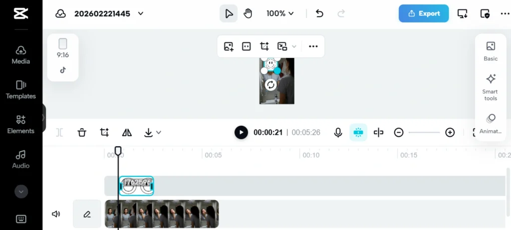 طريقة تركيب صورة على فيديو