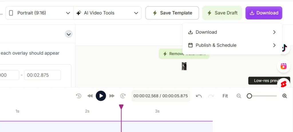 طريقة تركيب صورة على فيديو