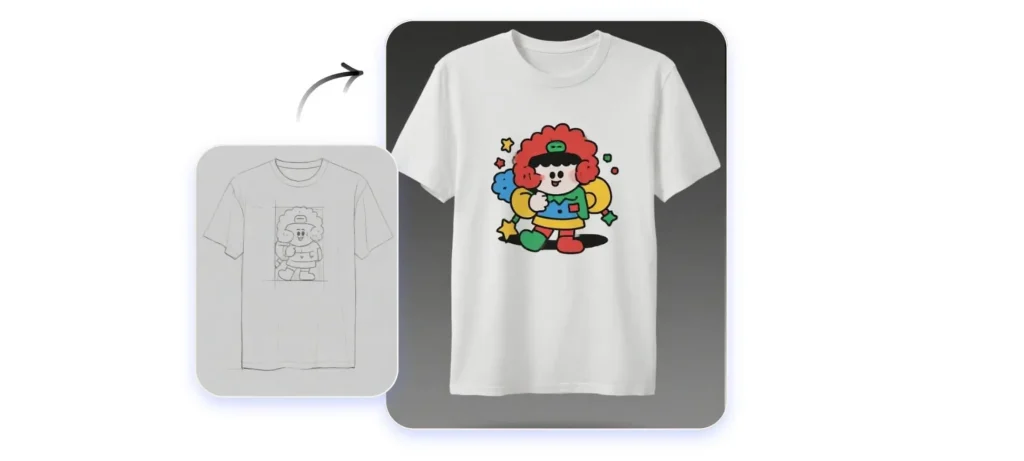 موقع تصميم تيشرتات بالذكاء الاصطناعي