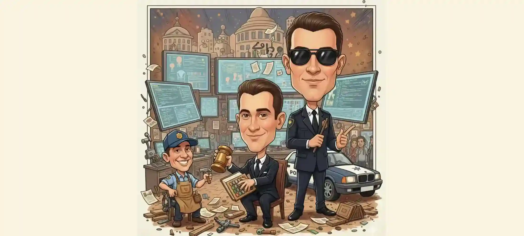 كاريكاتير المهنة