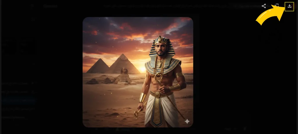 عمل صور بالزي الفرعوني