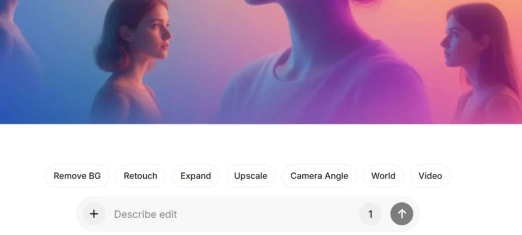 توسيع الصور بالذكاء الاصطناعي