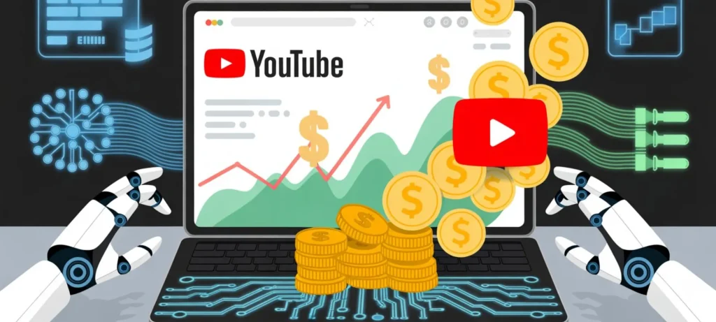 الربح من اليوتيوب بدون ظهور