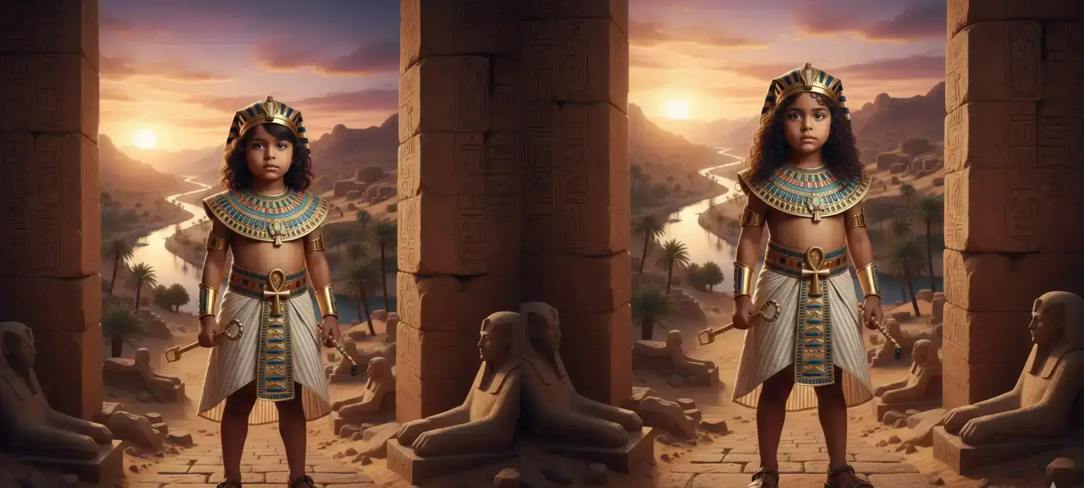 عمل صور بالزي الفرعوني