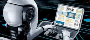 إنشاء موقع إلكتروني بالذكاء الاصطناعي