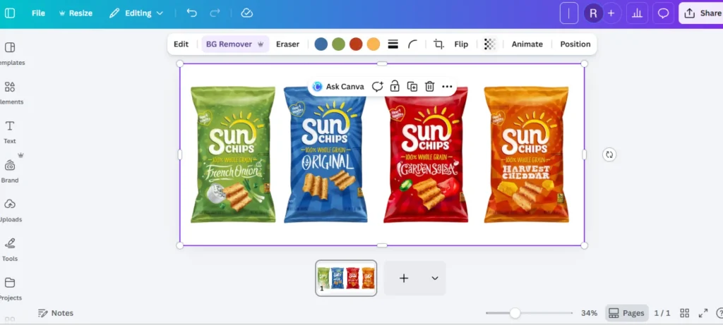 تصميم خلفية بالذكاء الاصطناعي