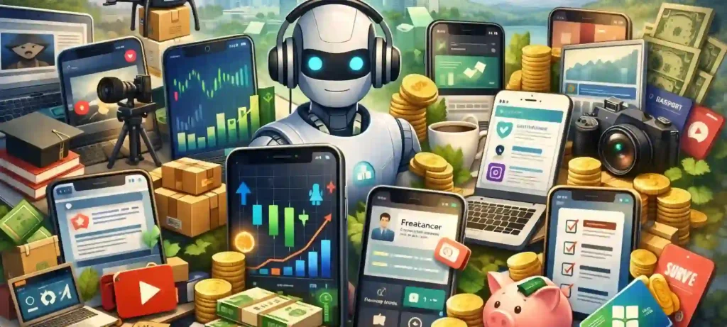 ربح المال من الهاتف