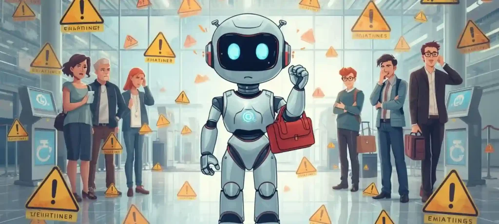 عيوب تطبيق الذكاء الاصطناعي بالسياحة