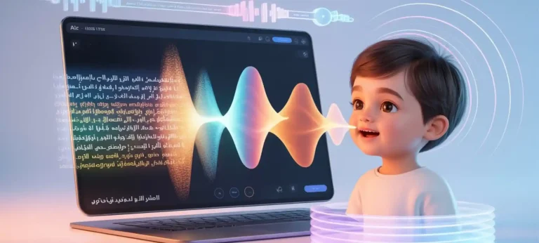 تحويل النص إلى صوت طفل عربي