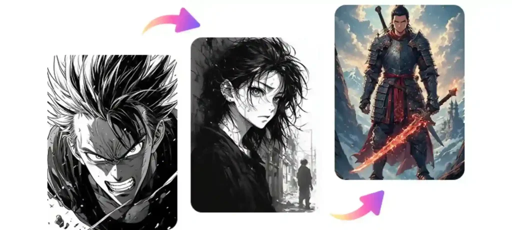 صنع مانجا بالذكاء الاصطناعي