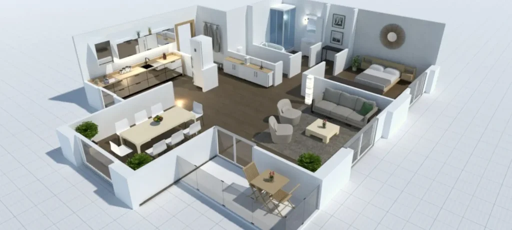 رسم مخطط معماري بالذكاء الاصطناعي