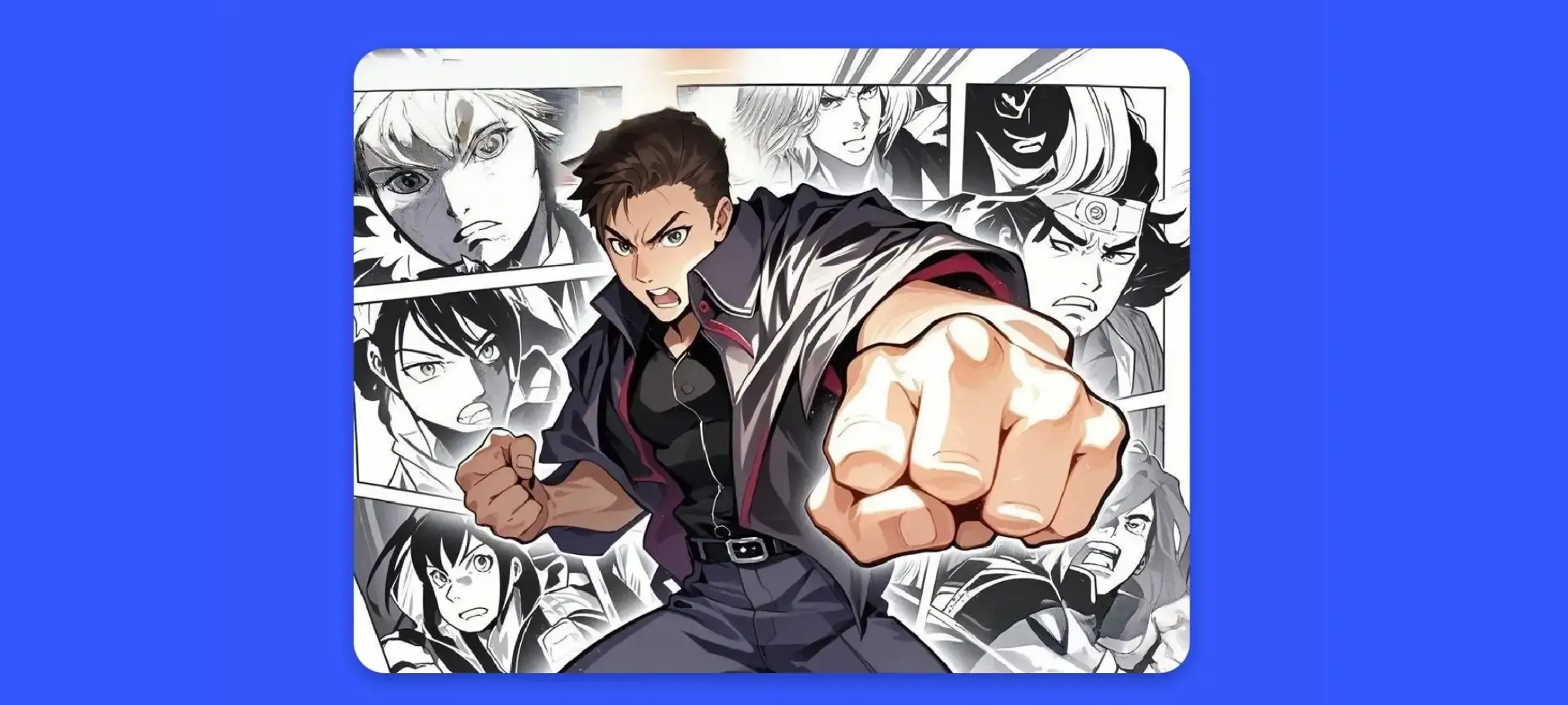 صنع مانجا بالذكاء الاصطناعي