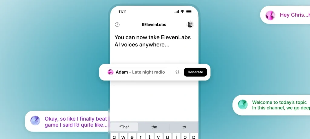 شرح موقع ElevenLabs