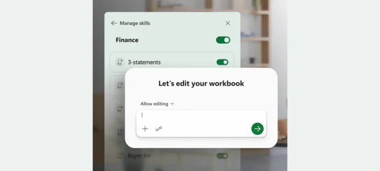 مايكروسوفت تطلق AI Skills في إكسل للتحليل المالي