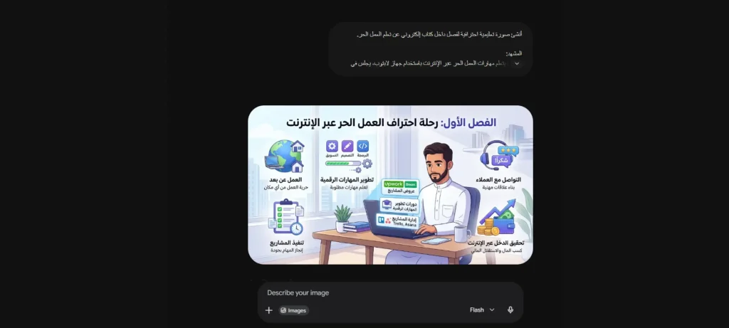 إنشاء منتج رقمي بالذكاء الاصطناعي