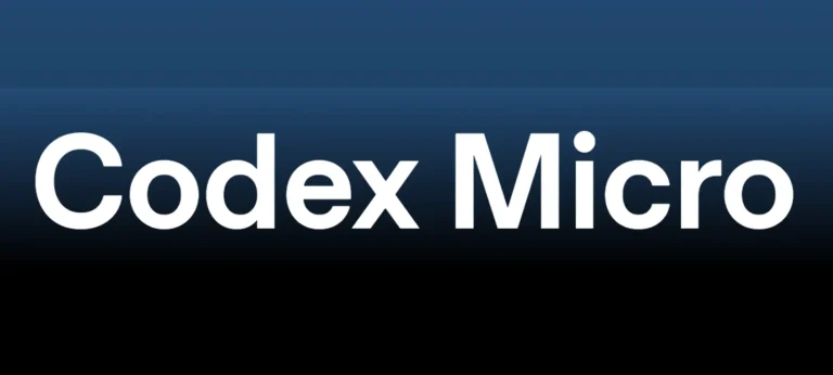 OpenAI تطلق Codex Micro: لوحة تحكم ذكية جديدة لوكلاء الذكاء