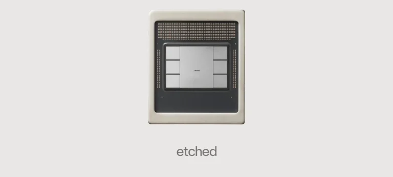 Etched تعلن عن شريحة ذكاء صناعي واستثمار بقيمة 800 مليون دولار
