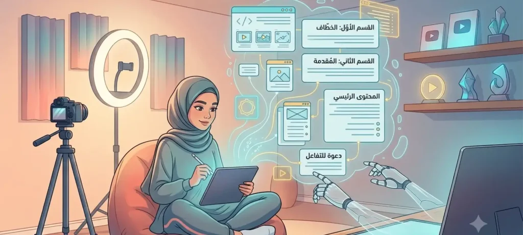 كتابة سكربت فيديو يوتيوب