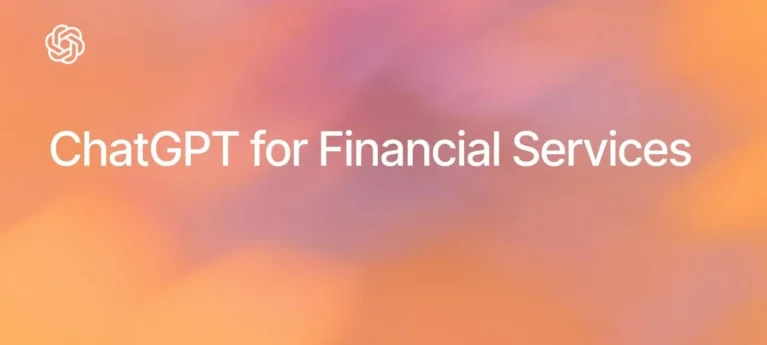 ChatGPT for Financial Services للخدمات المالية ببيانات متخصصة