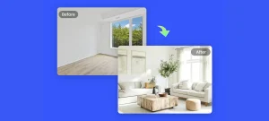 تصميم ديكور داخلي بالذكاء الاصطناعي