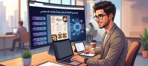 تصميم قائمة أسعار بالذكاء الاصطناعي