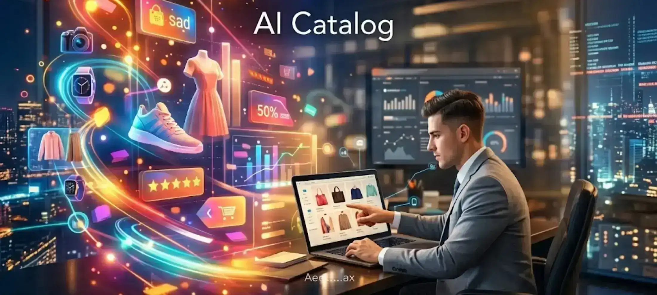 عمل كتالوج بالذكاء الاصطناعي